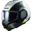 LS2 KASK MODUŁOWY FF906 ADVANT CODEX WHITE BLACK